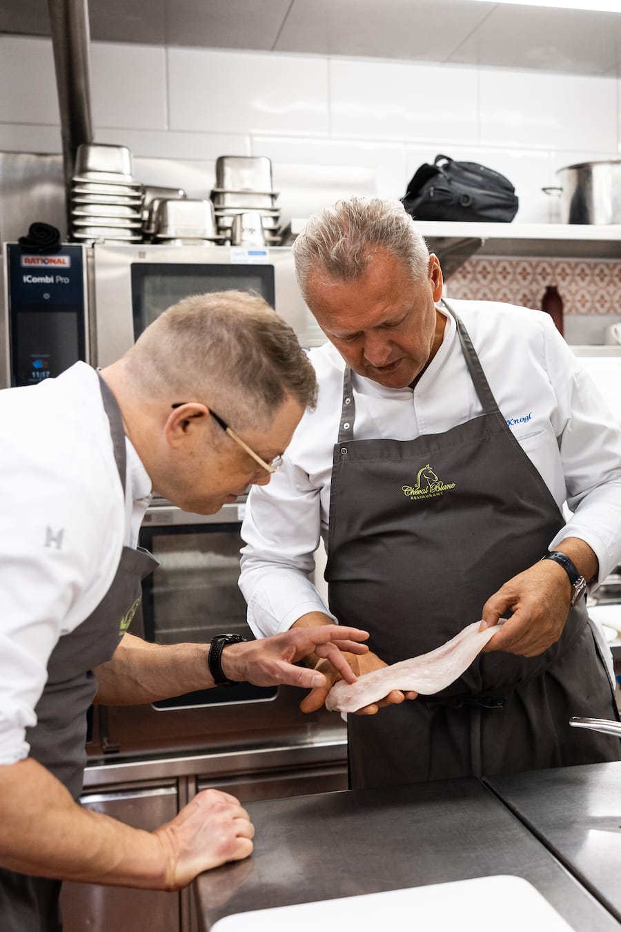 30.04.2025, Basel, Restaurant Cheval Blanc, Peter Knogl (photo by Remy Steiner for Gault Millau)