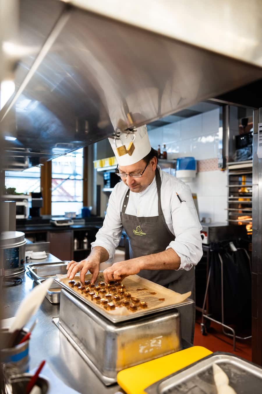 30.04.2025, Basel, Restaurant Cheval Blanc, Peter Knogl (photo by Remy Steiner for Gault Millau)