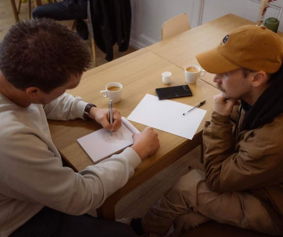 Philippe Deslarzes et Niko Lehto