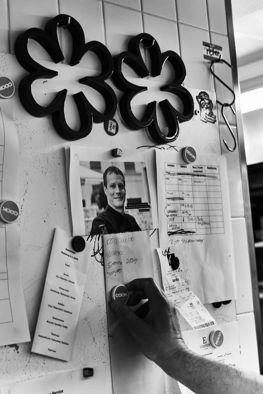 Pinboard Einstein Gourmet