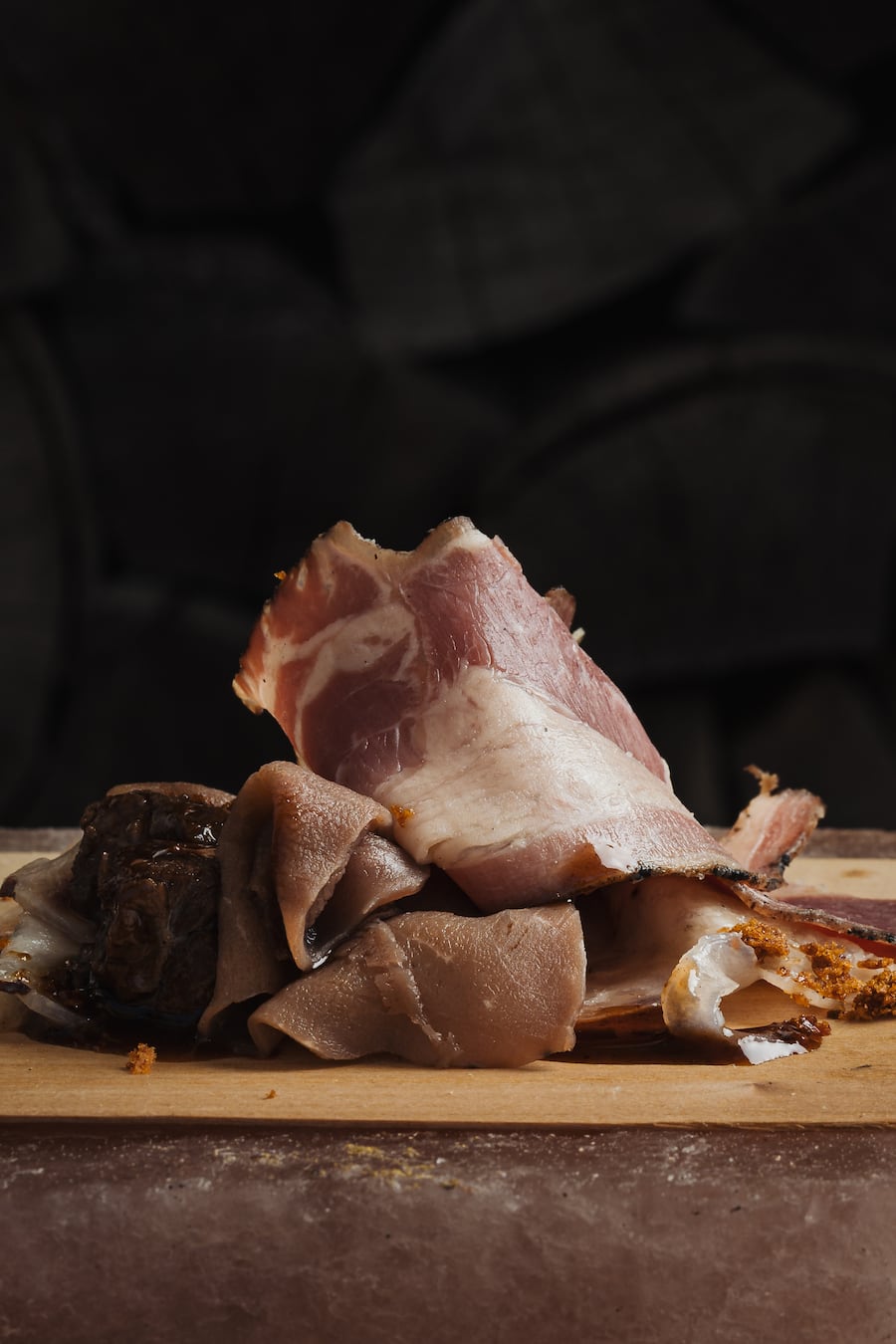 Dexter-Rind: Ragout, Ochsenmaul, Carpaccio, Pastrami - Wiesner Mysterion - Bramboden Entlebuch - Mai 2025 - Copyright Olivia Pulver