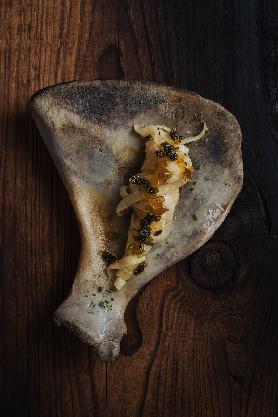 Kohlrabi-Nüdeli mit Blätter-Chimichurri - Wiesner Mysterion - Bramboden Entlebuch - Mai 2025 - Copyright Olivia Pulver