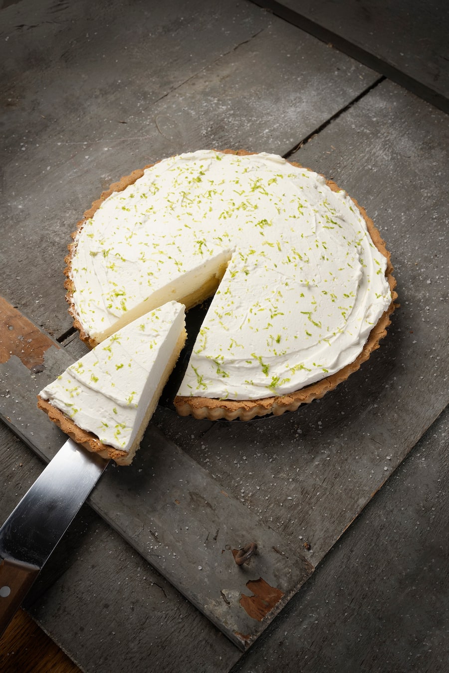 La tarte au citron vert est un modèle de volupté