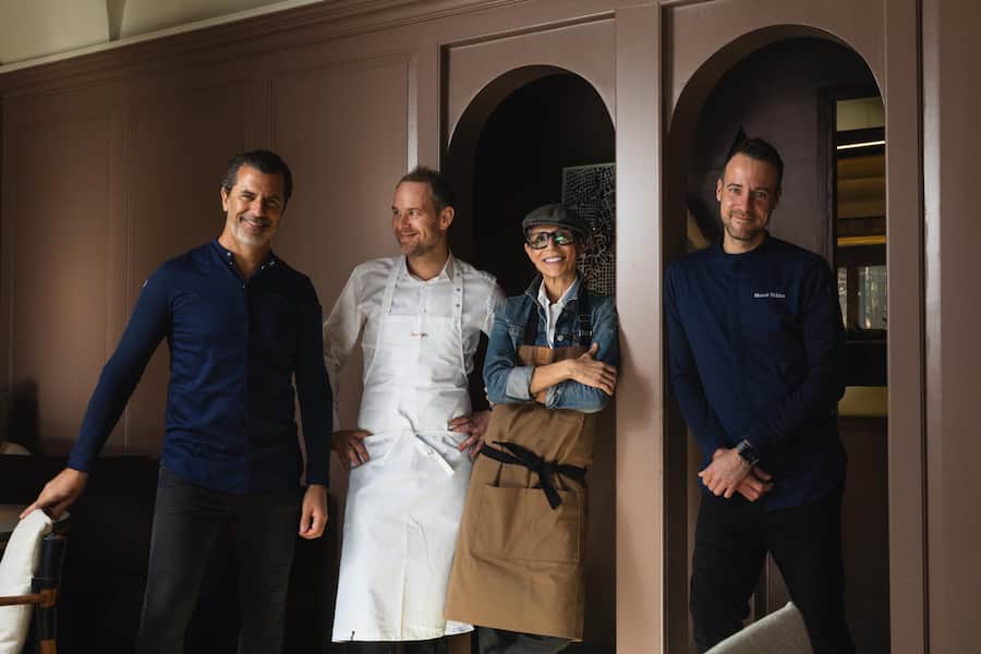 Schauenstein; Uccelin; Andreas Caminada, Björn Frantzén; Dominique Crenn, Marcel Skibba