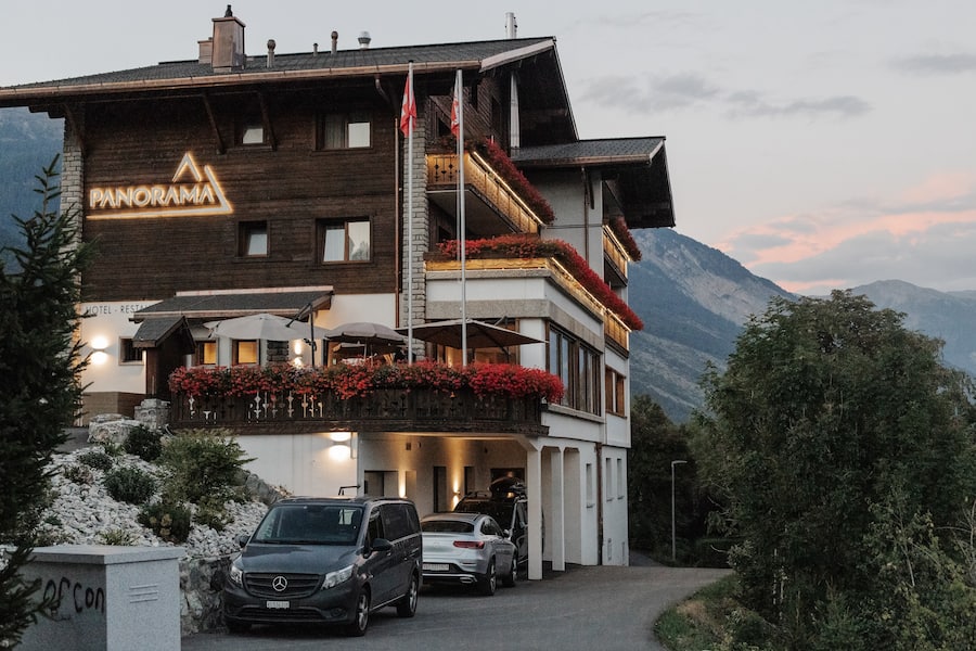 Hôtel Panorama Mollens Restaurant Le Conzor Jérémy Samper