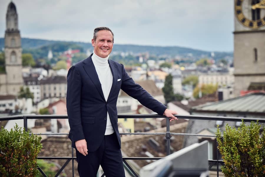 Marco Zanolari Fotografiert im Hotel Widder, Oktober 2024