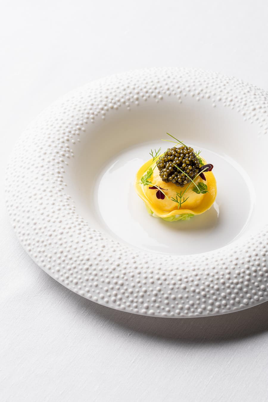 Menü für unseren exklusiven Event am 28. Juni im Colonnade â ein kulinarischer Abend mit N25 Kaviar