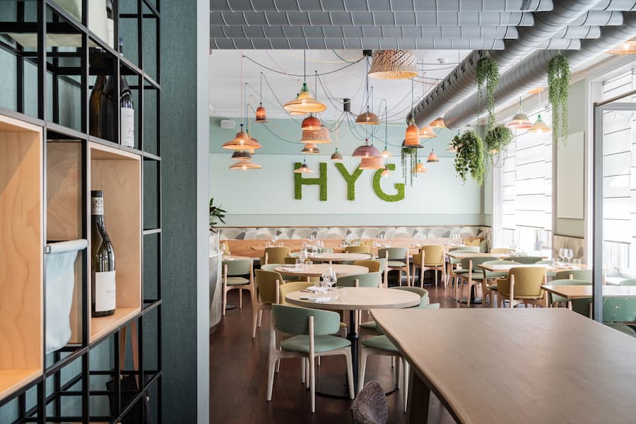 Nordische Gemütlichkeit in Weggis. Das Restaurant Hyg. Ab 4. Juli.