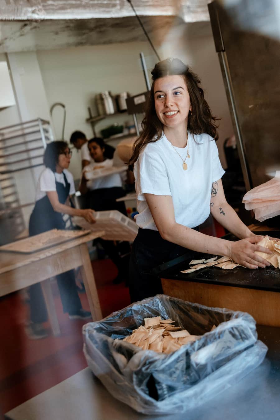 18.07.2025, Zürich, Fontana Ravioli, Patrizia und Olivia Fontona (photo by Rémy Steiner for Gault Millau)