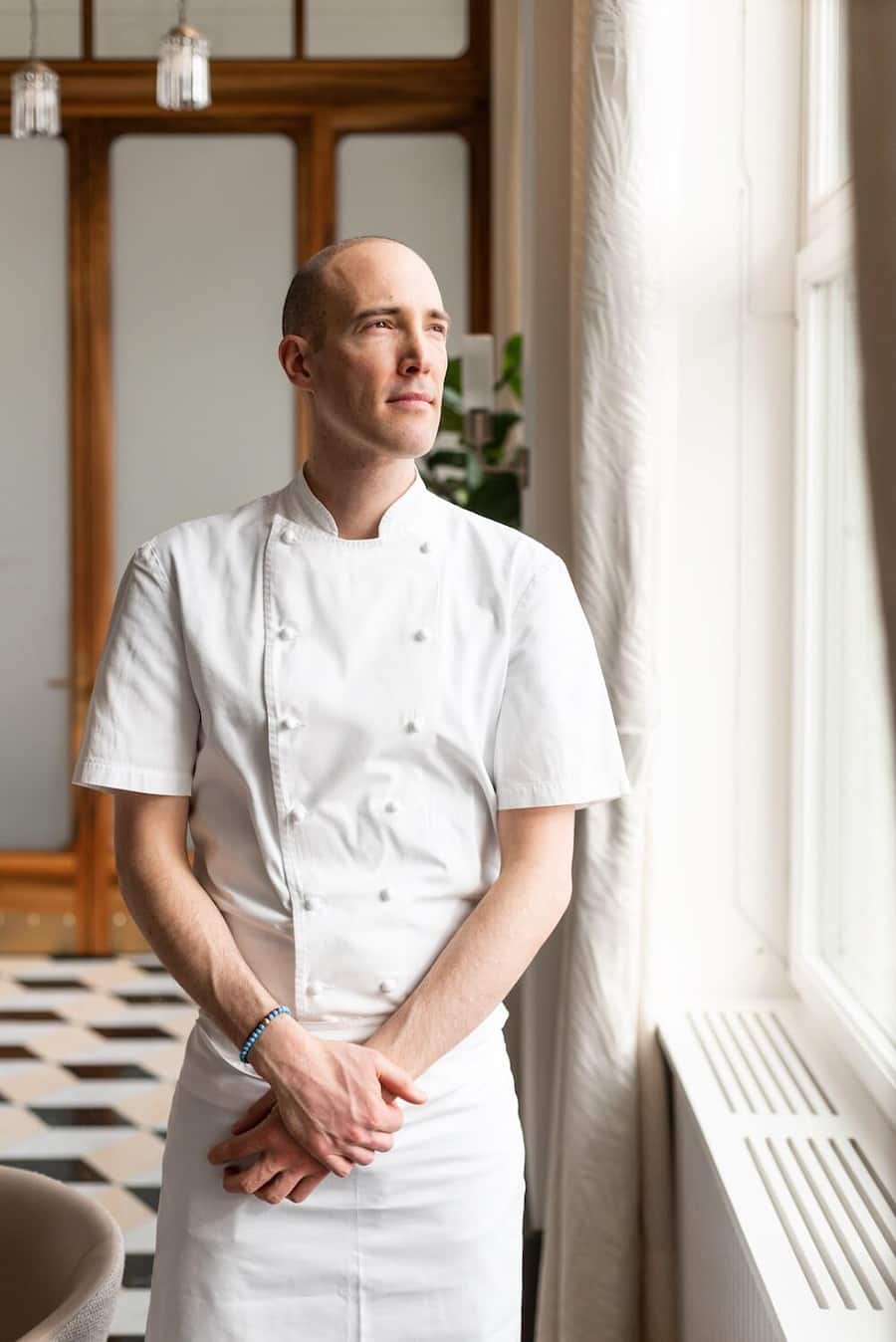 Chef, Gilad Peled, Restaurant Colonnade, Mandarin Oriental Palace, Luzern, LU HO via Carolin Becker, Mandarin Oriental Palace, Luzern