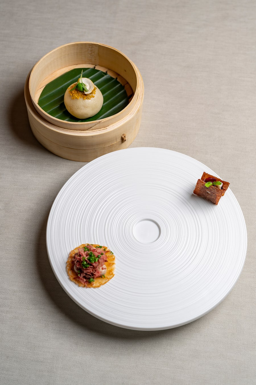 Stefan Heilenmann, Wildmenu, Französicshe Freilandente, Bao Bun, Entenleber