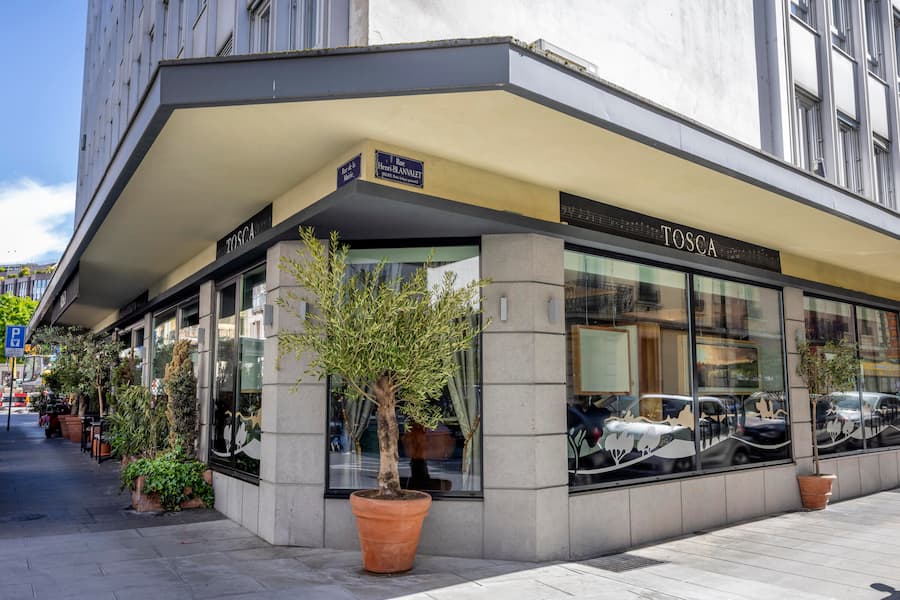 Geneve, le 13 mai 2025. Restaurant « Tosca » a Geneve avec son chef Ivan Baretti. © Magali Girardin