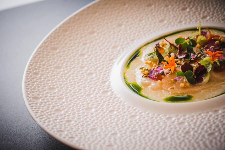 Andermatt 2025: Gütsch: Norwegische, handgetauchte Jakobsmuschel