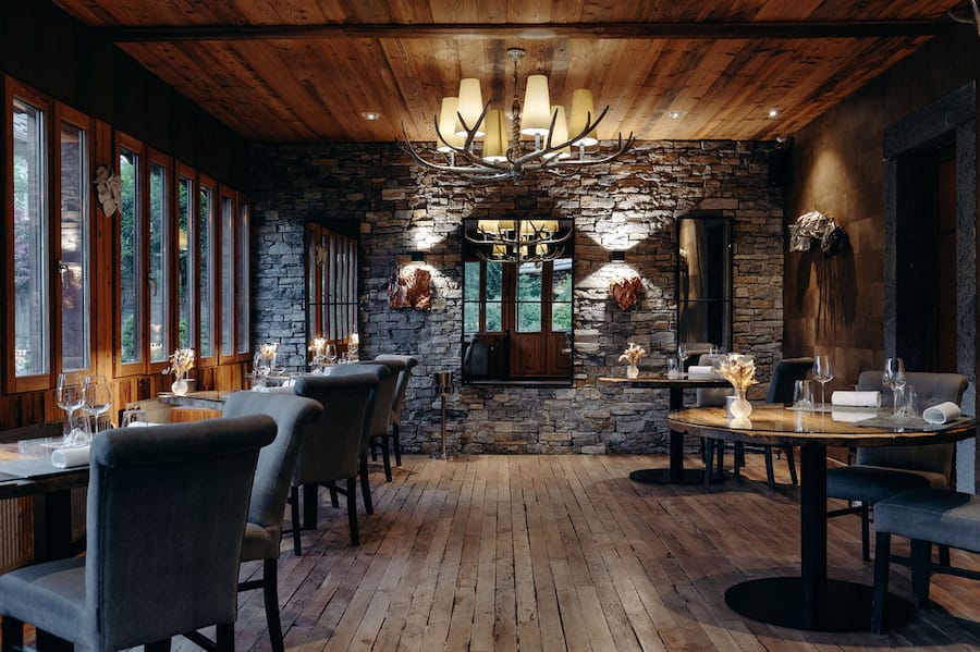 L'Auberge des Gorges dispose de six chambres: pratique pourprofiter du menu Samana en neuf plats jusqu'au bout de la soirée.