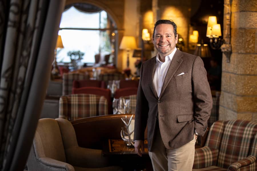 Andrea Scherz, Besitzer Gstaad Palace