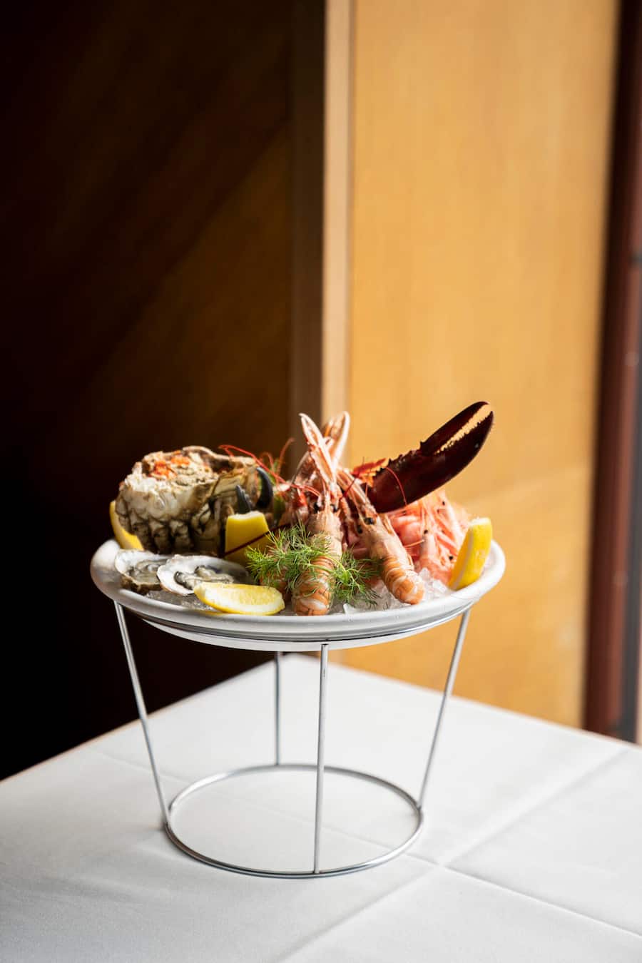 Gericht: Maten - Skaldjursplateau Brasserie Sturehof, Stockholm, Schweden