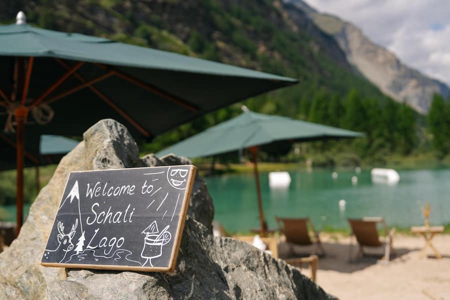 Schali Lago Beach Club - Cervo Zermatt - Juli 2025 - Copyright Olivia Pulver