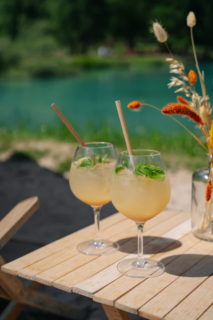 Schali Spritz - Schali Lago Beach Club - Cervo Zermatt - Juli 2025 - Copyright Olivia Pulver