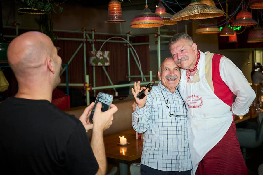 Dario Cecchini & Baba Oskan