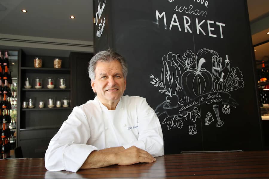 Der Tipp von Routinier Dario Ranza: «Burrata unbedingt auf den Risotto geben, nicht unterrühren!»