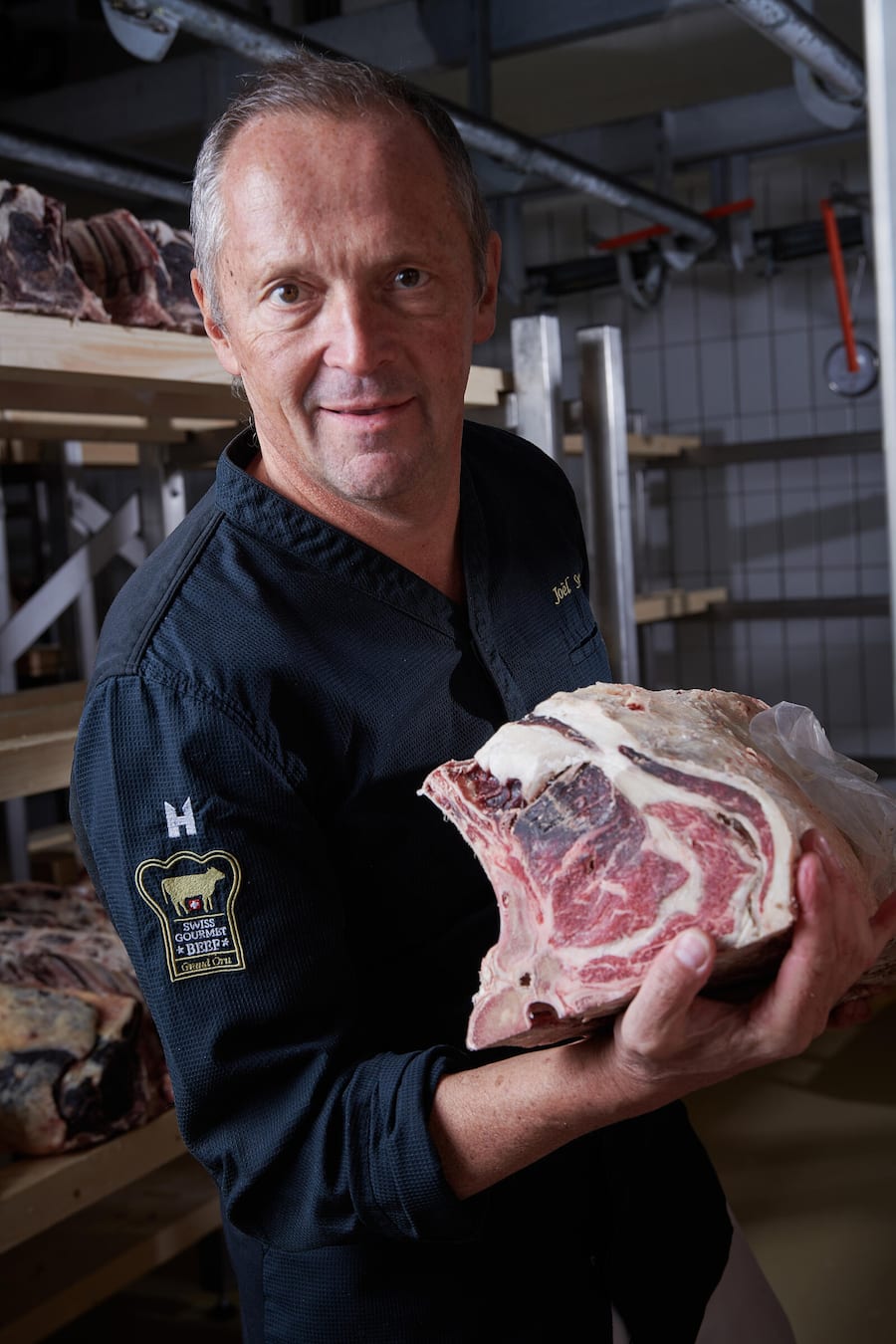Martigny, le 14 octobre 2021Joel Suter chez Merat fournisseurs de viandes dans la gastronomie © Sedrik Nemeth