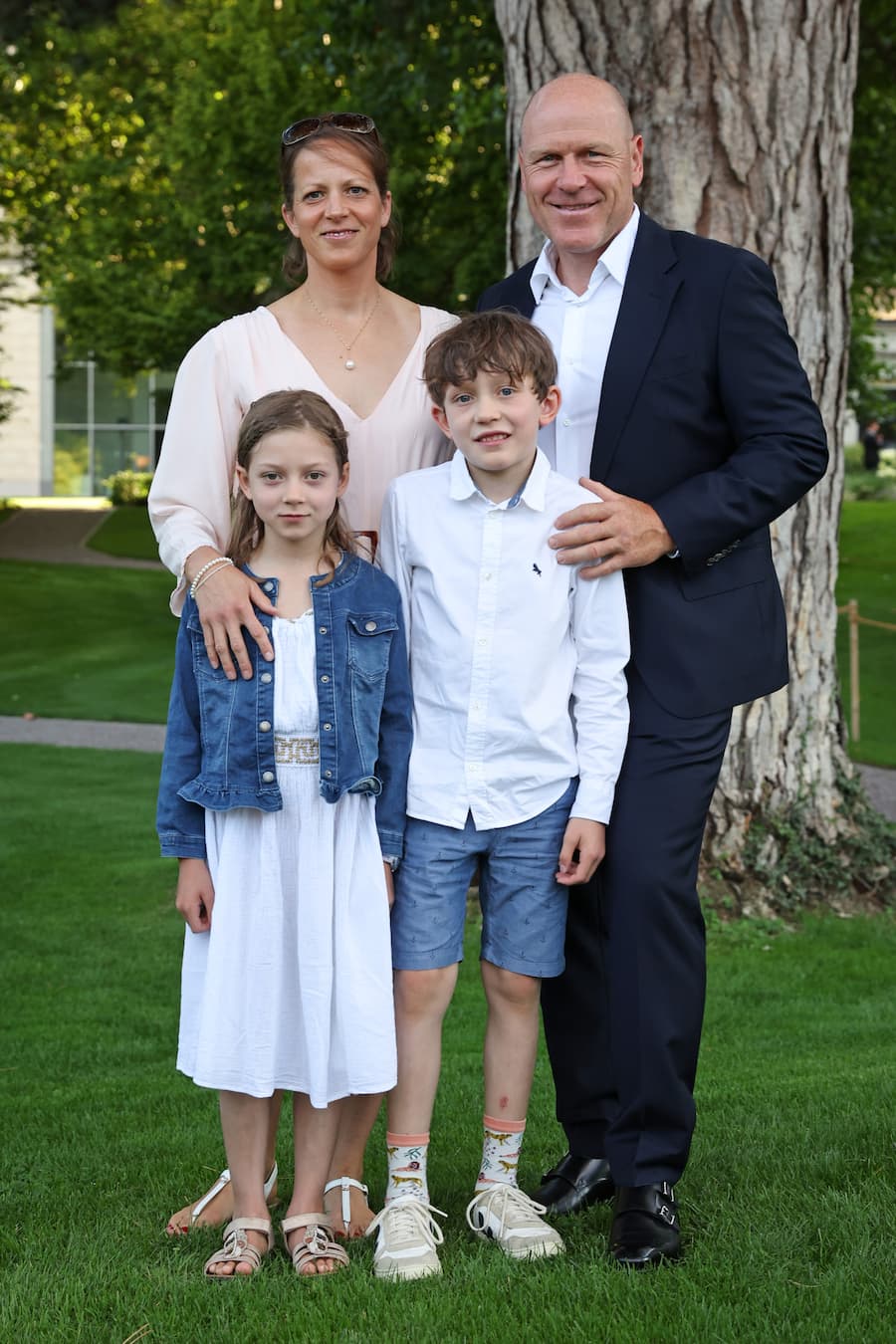Les Cuches! Didier und Manuela, mit Noé und Amélie. Die Kids wollten nur das eine: Sushi!