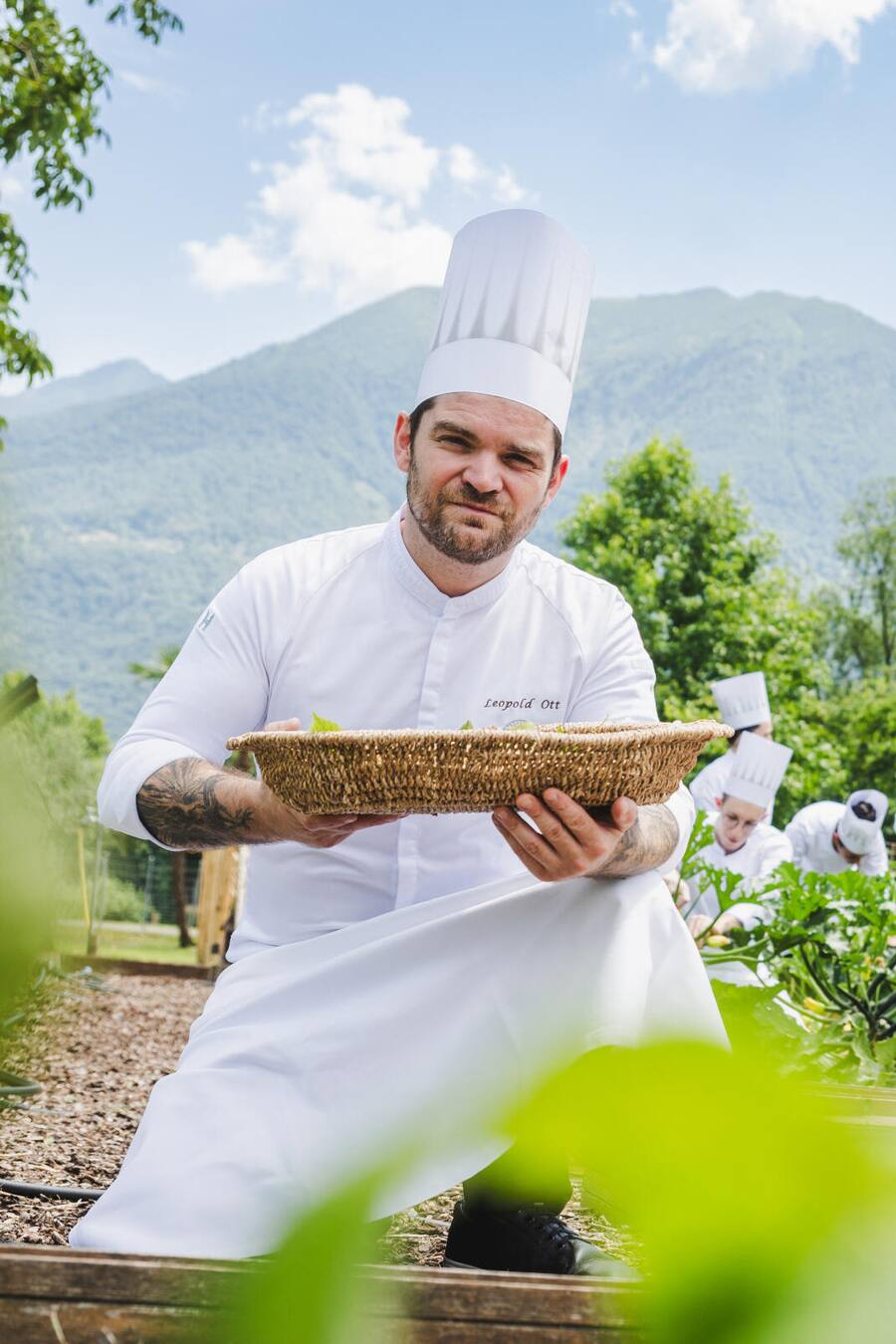 Mattias Roock und Leopold Ott im Castello del Sole