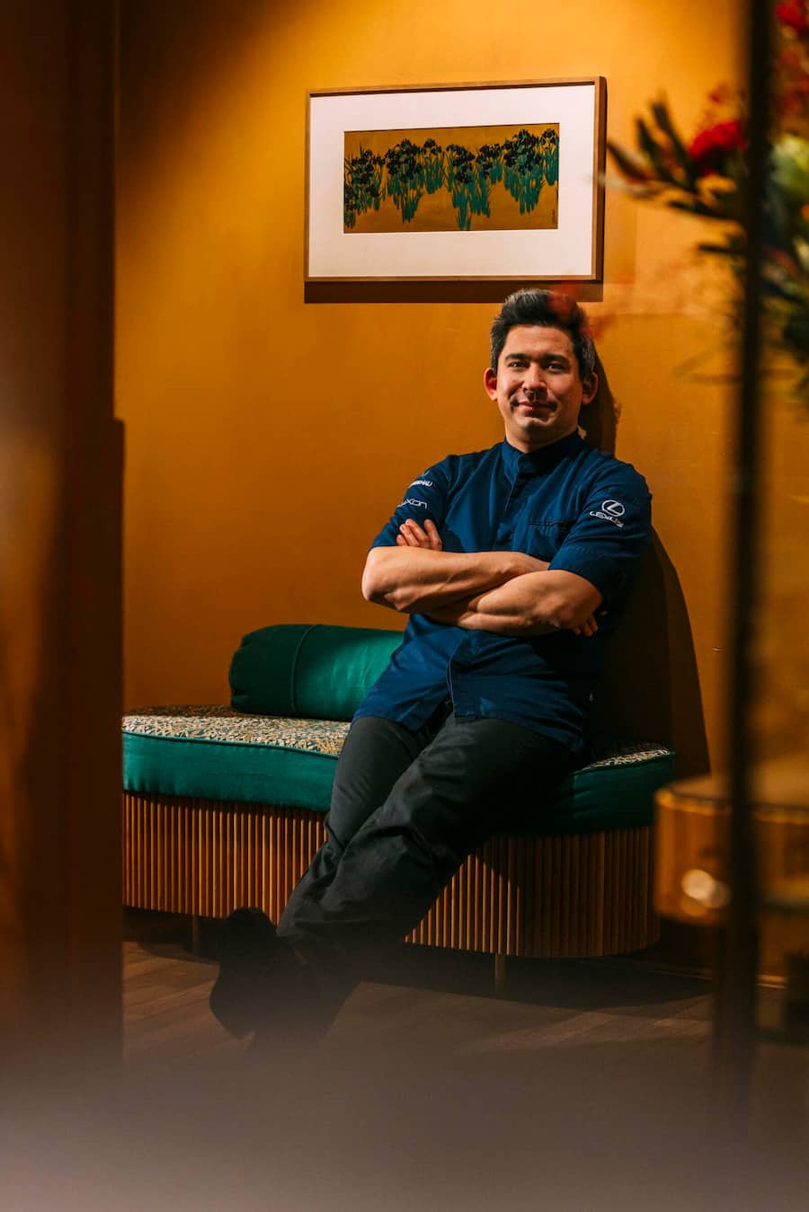 Neuer Drei-Sterne-Koch Tohru Nakamura, Schreiberei, München, Deutschland