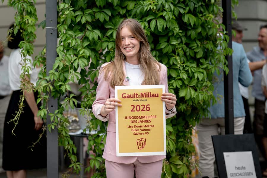 Lise Donier-Meroz, Sommelière des Jahres 2026