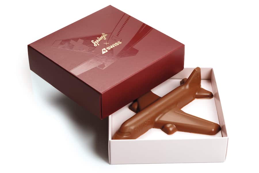 Schokoladenflieger Sprüngli