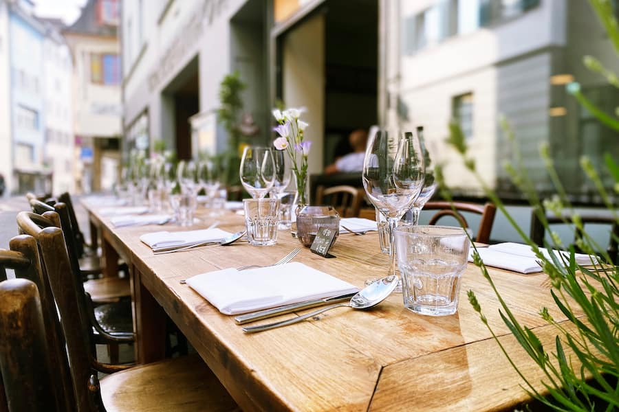 Sommerterrasse Jazzkantine