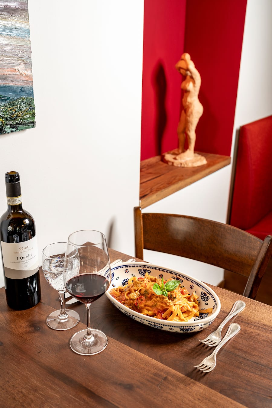 Gerberstube, Schaffhausen, Tagliatelle alla calabrese