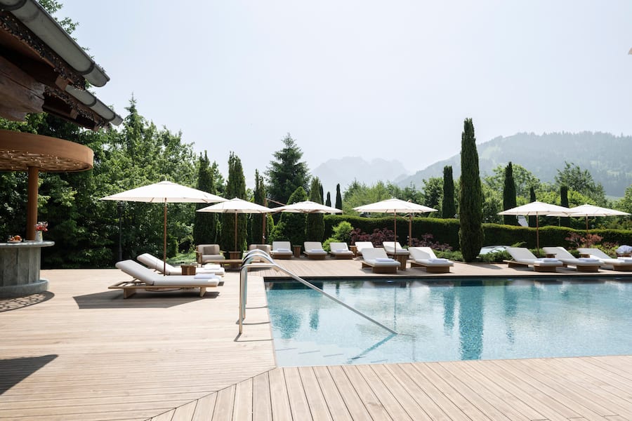 The Alpina Gstaad Pool