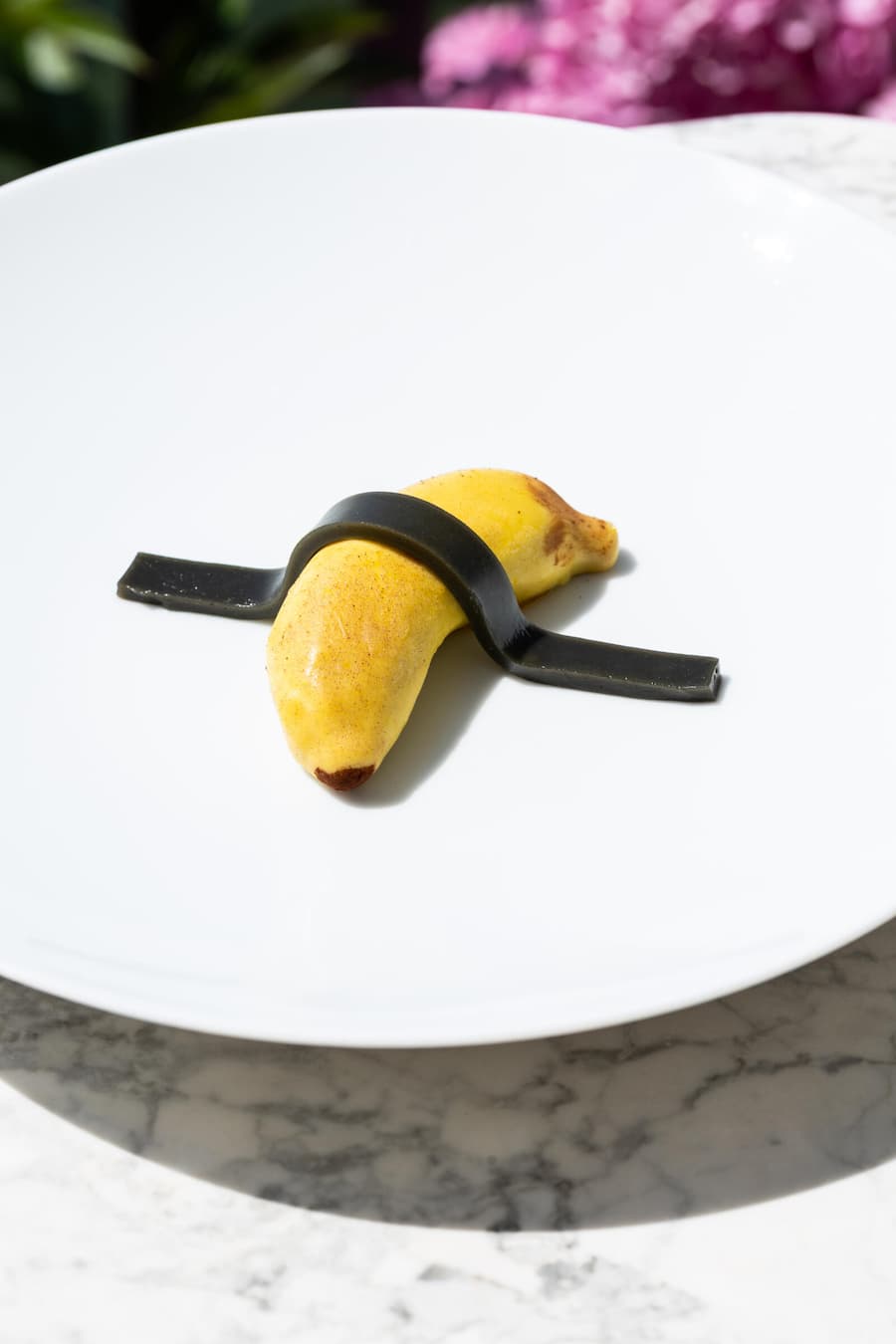 Bio-Cuisine-Koch Giovanni Melis in der Taube, Zug Fotografiert am 17.06.2025 Dessert?