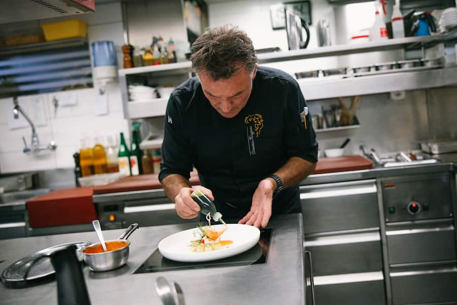 21.08.2025, Bubikon ZH, Gasthaus Löwen, Domenico Miggiano (photo by Remy Steiner for Gault Millau)