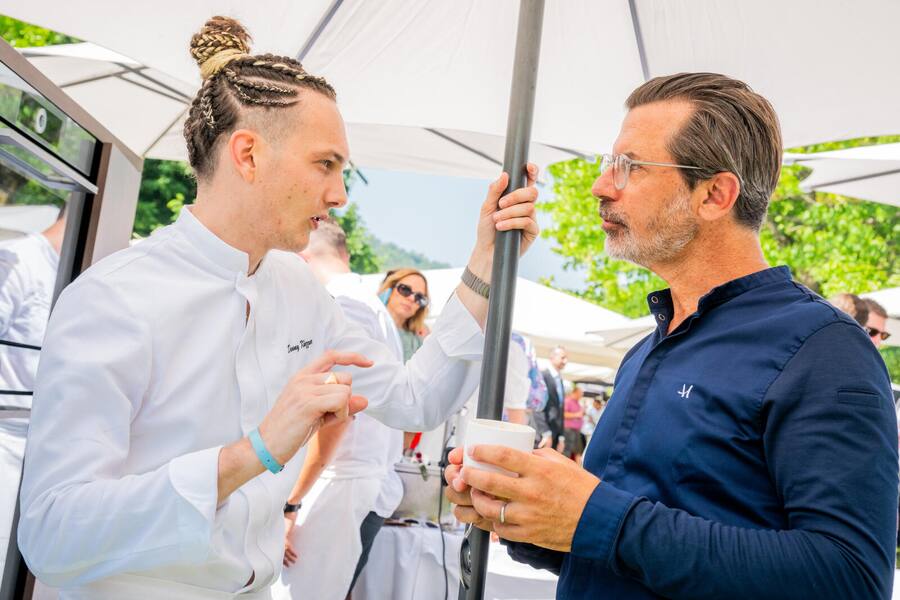 GaultMillau Garden Party 2025: Danny Khezzar, Andreas Caminada