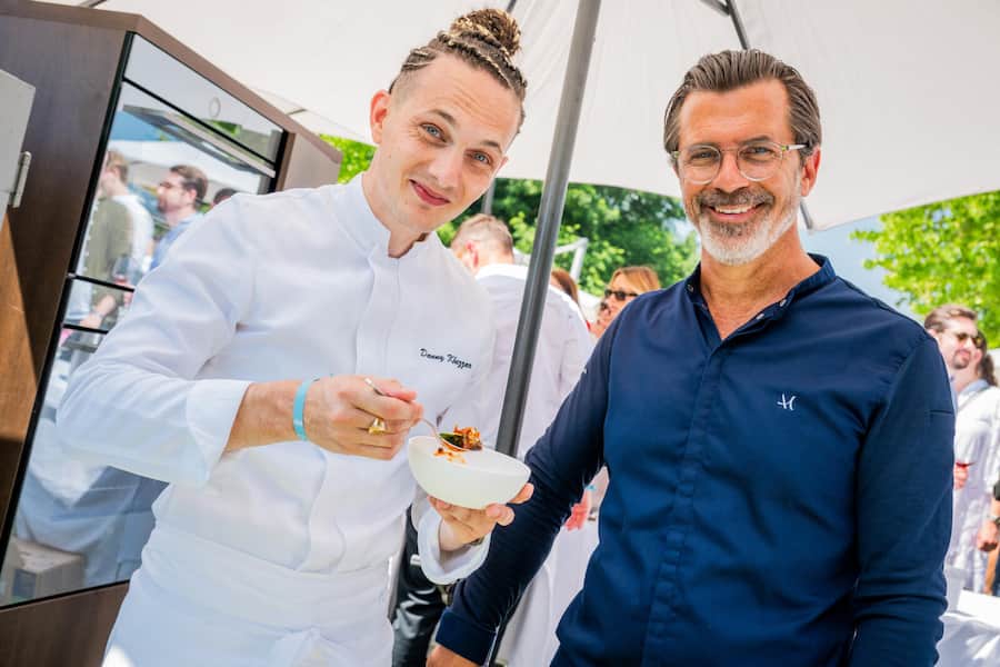 GaultMillau Garden Party 2025: Danny Khezzar, Andreas Caminada
