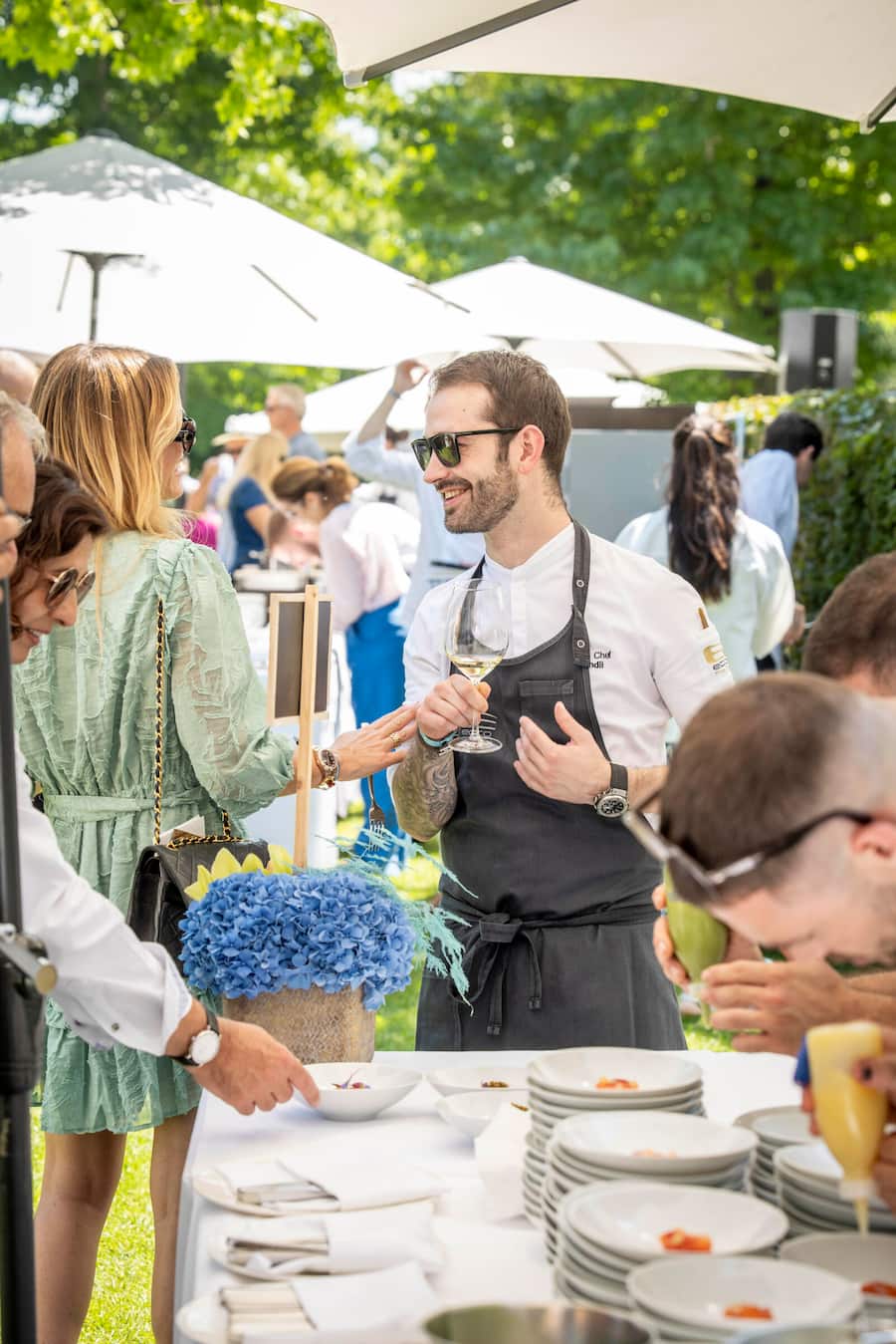 Relaxed dank Vorbereitung: Starchef Reto Brändli.