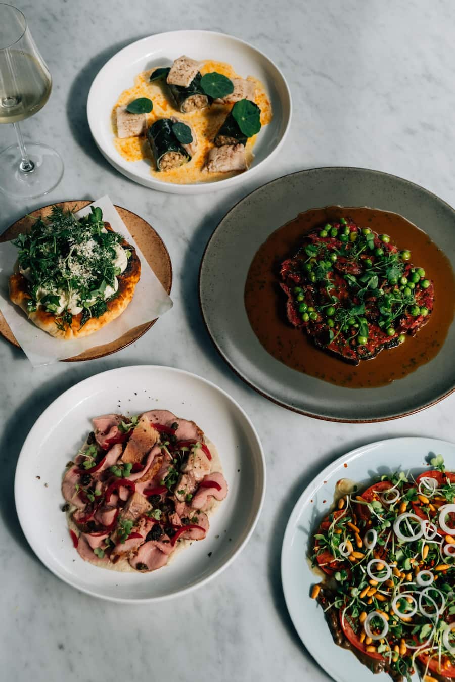 «5 Plates»: Fünf smarte Gerichte zum Teilen.