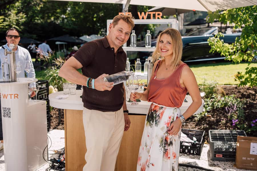 Roger Reuss und Elena Stavrositu.