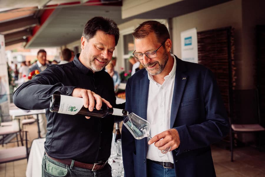 Geny Hess und Denis Schmitt