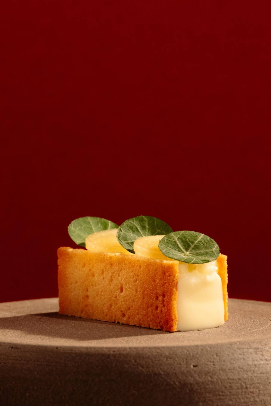 Ziegenkäse, Nektarine, Kapuzinerkresse Boutique Hotel Mühle Schluchsee & Restaurant Mühle, Schluchsee, Deutschland