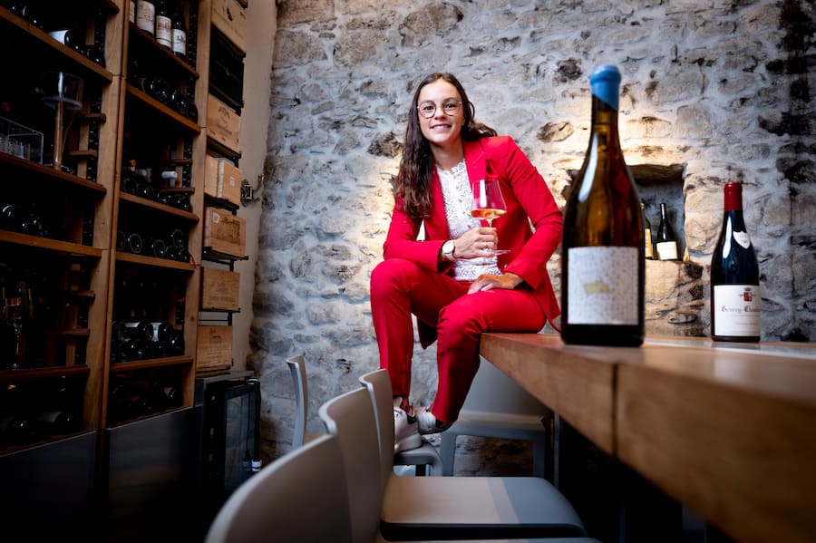 Charline Pichon Sommelière de l'année 2026 et cheffe sommelière au restaurant de l'Hôtel de Ville de Crissier