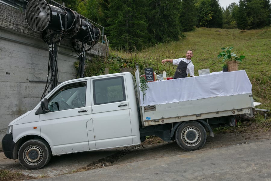 Chef und Gastgeber Till Dossenbach