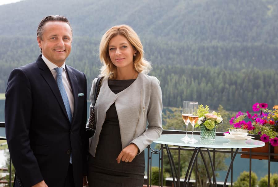 «Ich hoffe, dass die Gäste Schlange stehen». General Manager Konstantin Zeuke. Mit seiner Frau Gergana.