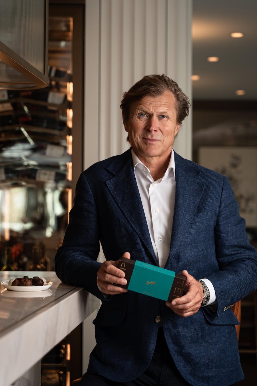 Tomas Prenosil, Sprüngli, Commesoie Die neue Hot Ten Pralinées-Collection, Sprüngli, Paradeplatz, Zürich, ZH Tomas Prenosil