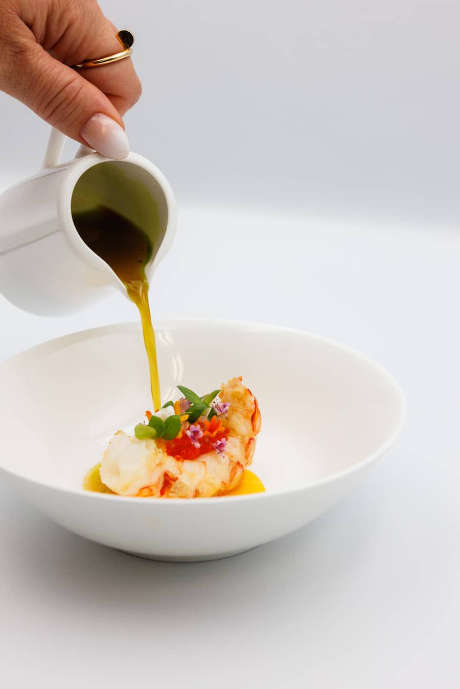 Norwegischer Hummer «sour-spicy». By Heiko Nieder.