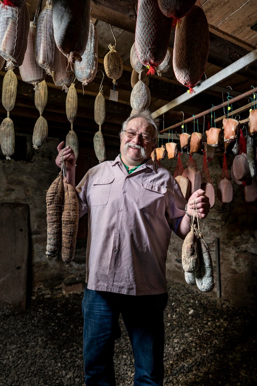 Piccoli Salami, Piotta, Vater Fausto Piccoli