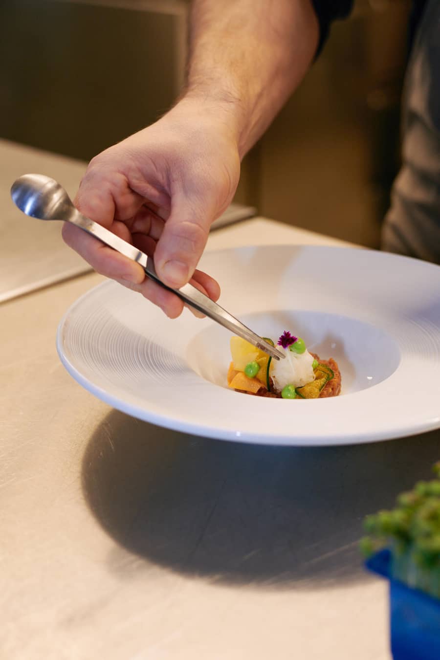 Restaurant Wöschi, Chef David Klocksin.