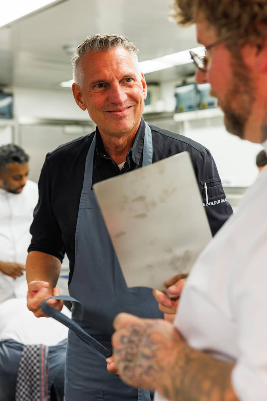 Sie verstanden sich auf Anhieb; Heiko Nieder, Eric Vildgaard.